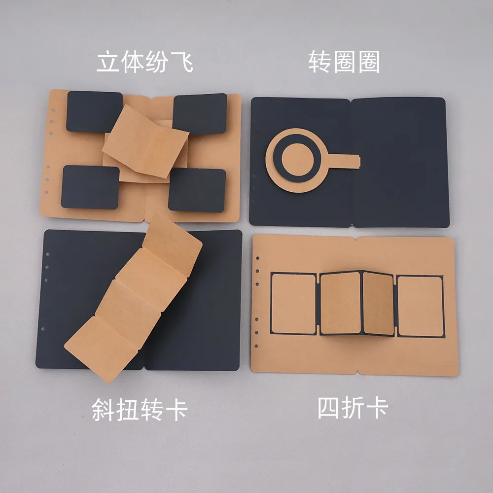 纪念日立体书diy复古手帐-材料包