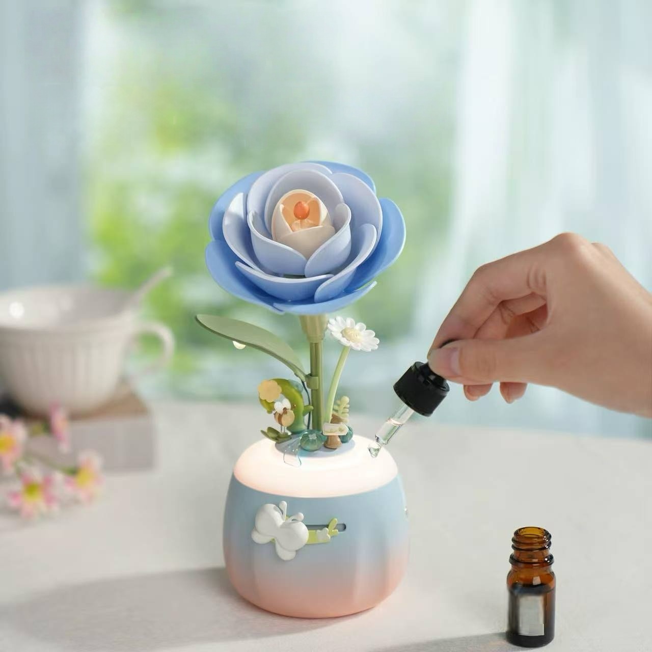花间集｜山茶花香薰灯圣诞礼物-需组装