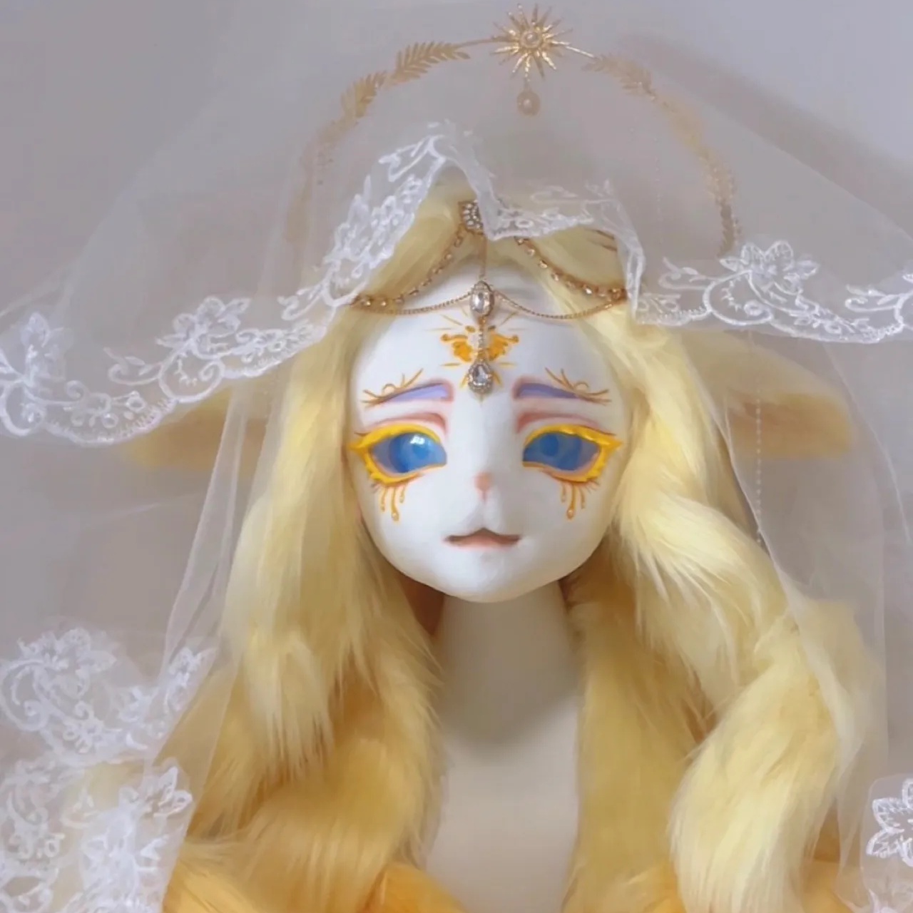 【售罄】暖FUFU手作｜巴洛克神明圣女兽头