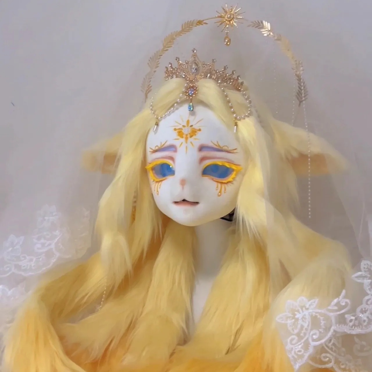 【售罄】暖FUFU手作｜巴洛克神明圣女兽头