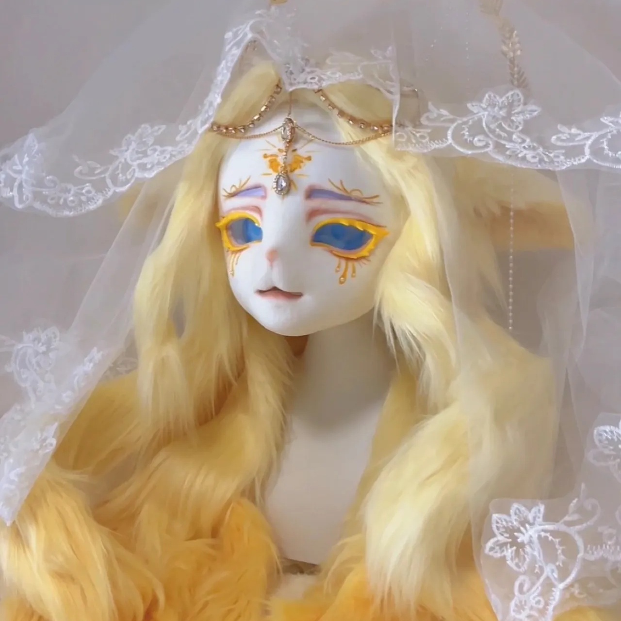 【售罄】暖FUFU手作｜巴洛克神明圣女兽头