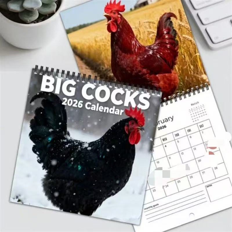 BIG COCKS大公鸡2026日历