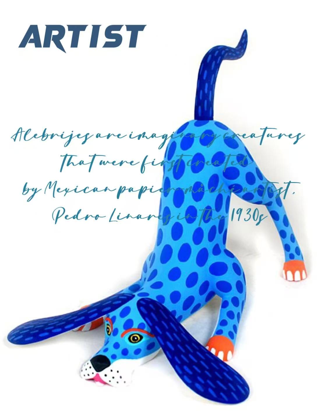 墨西哥&middot;Alebrijes｜爱波瑞吉灵性使者奇幻动物木雕