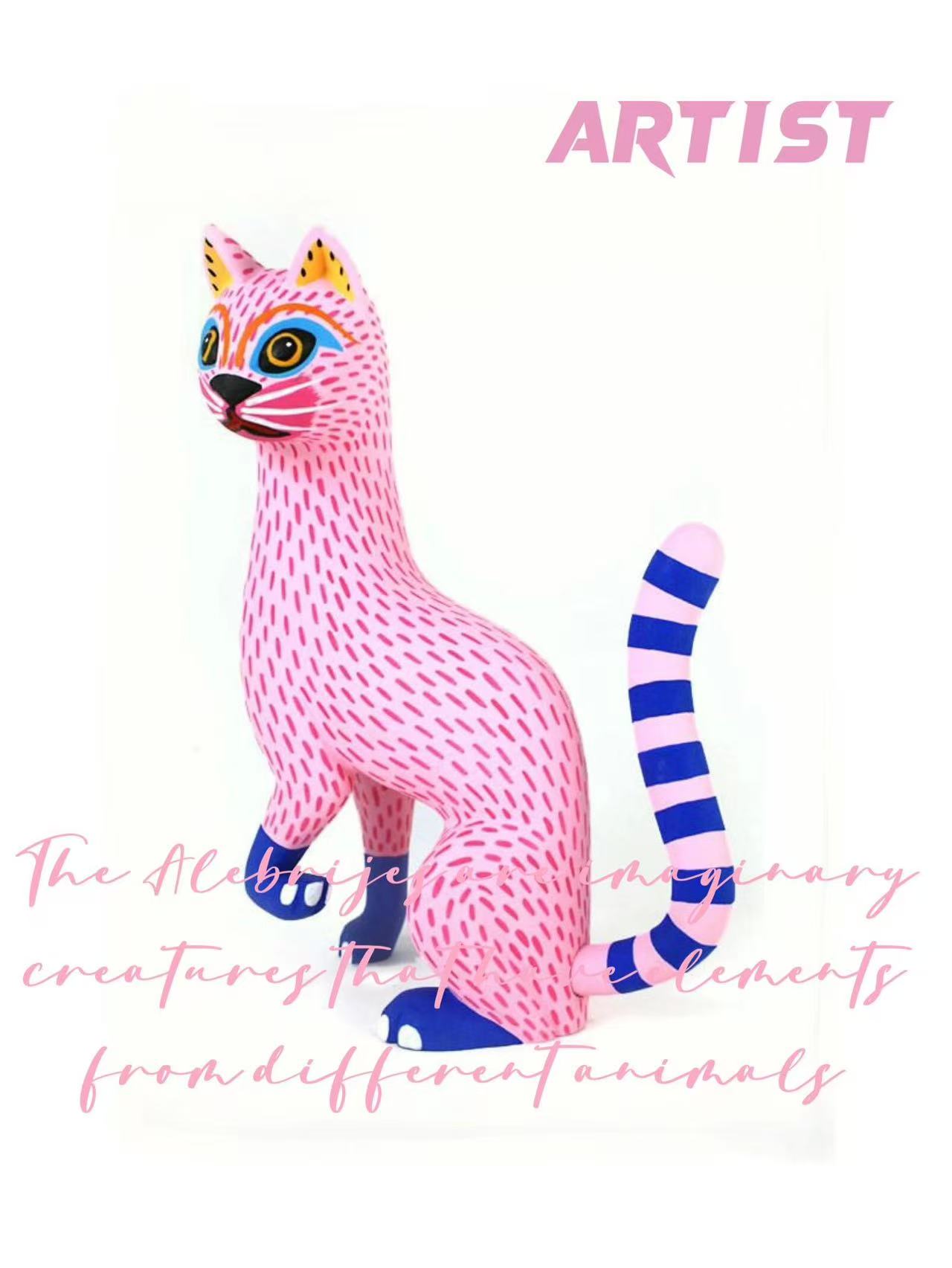 墨西哥&middot;Alebrijes｜爱波瑞吉灵性使者奇幻动物木雕