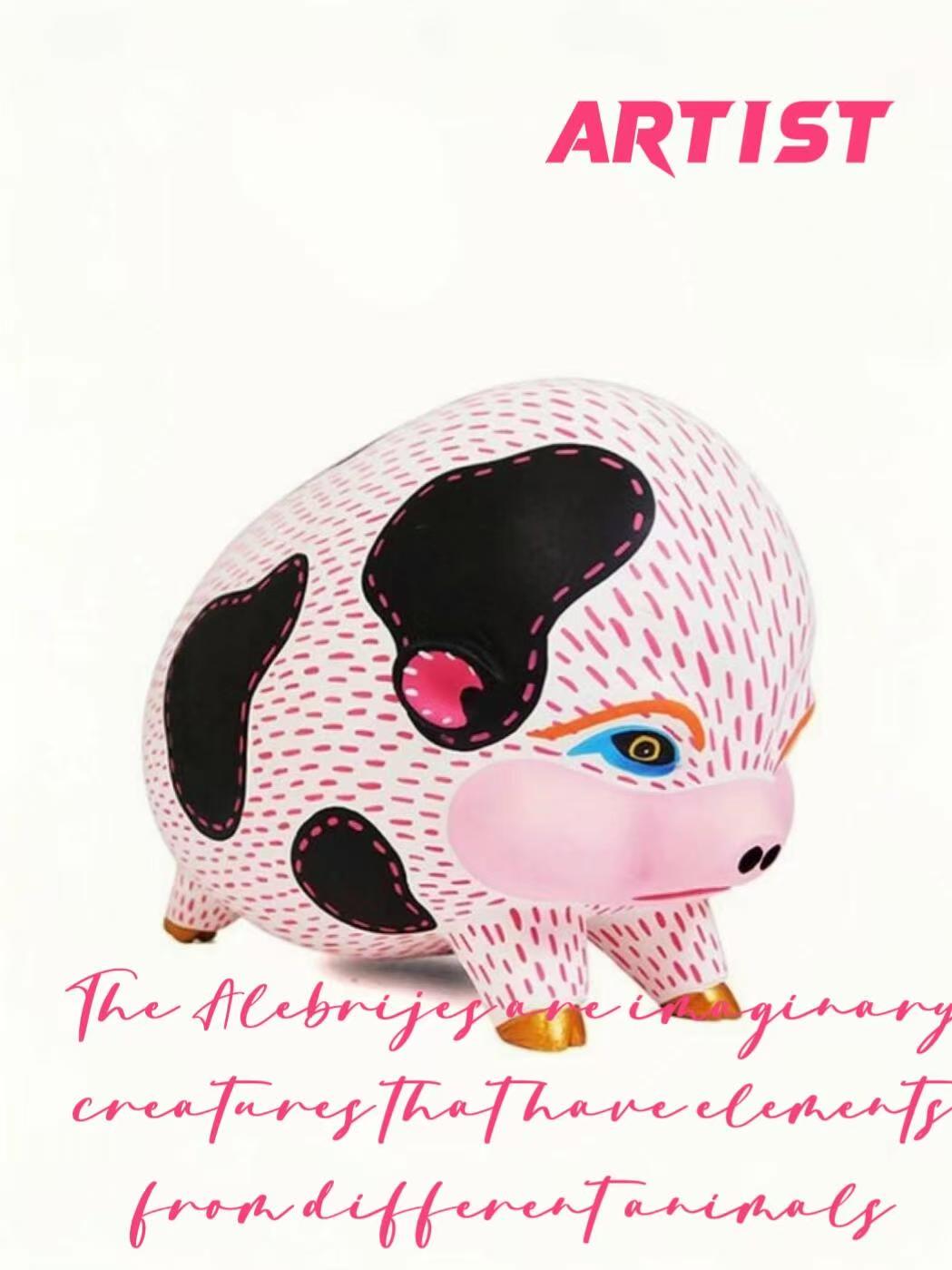 墨西哥&middot;Alebrijes｜爱波瑞吉灵性使者奇幻动物木雕