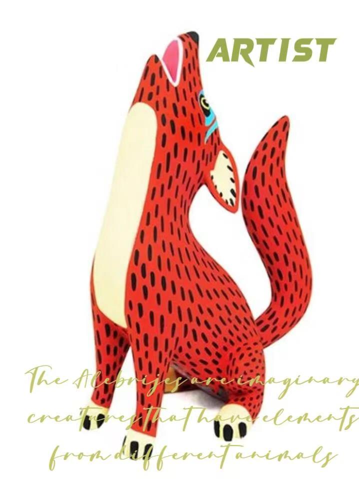 墨西哥&middot;Alebrijes｜爱波瑞吉灵性使者奇幻动物木雕