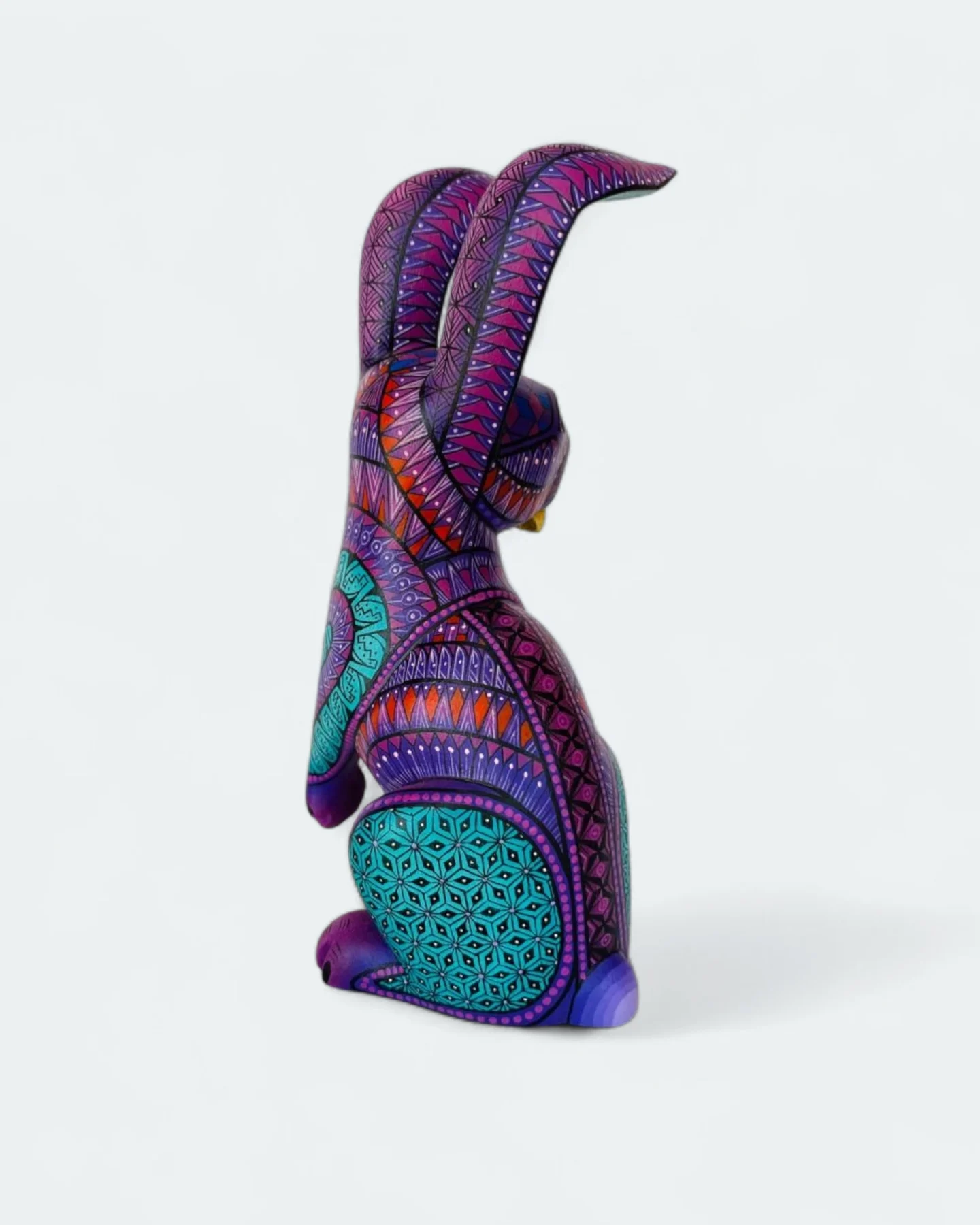 Alebrije｜兔子神兽木雕