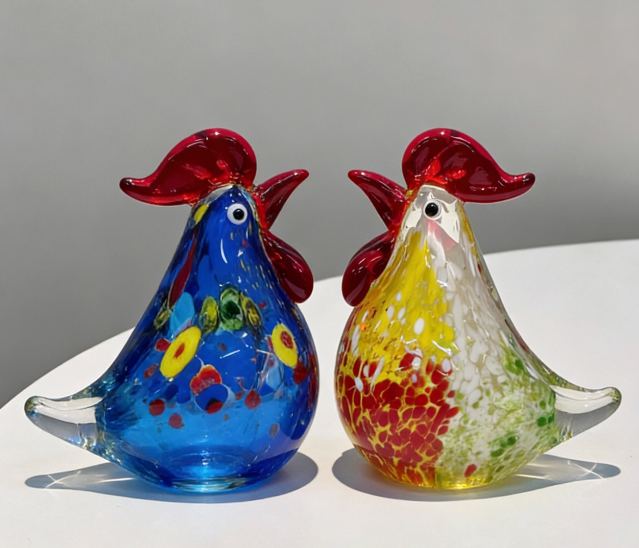 HARES HOME ｜非遗手工琉璃鸡摆件-星汉丹霞