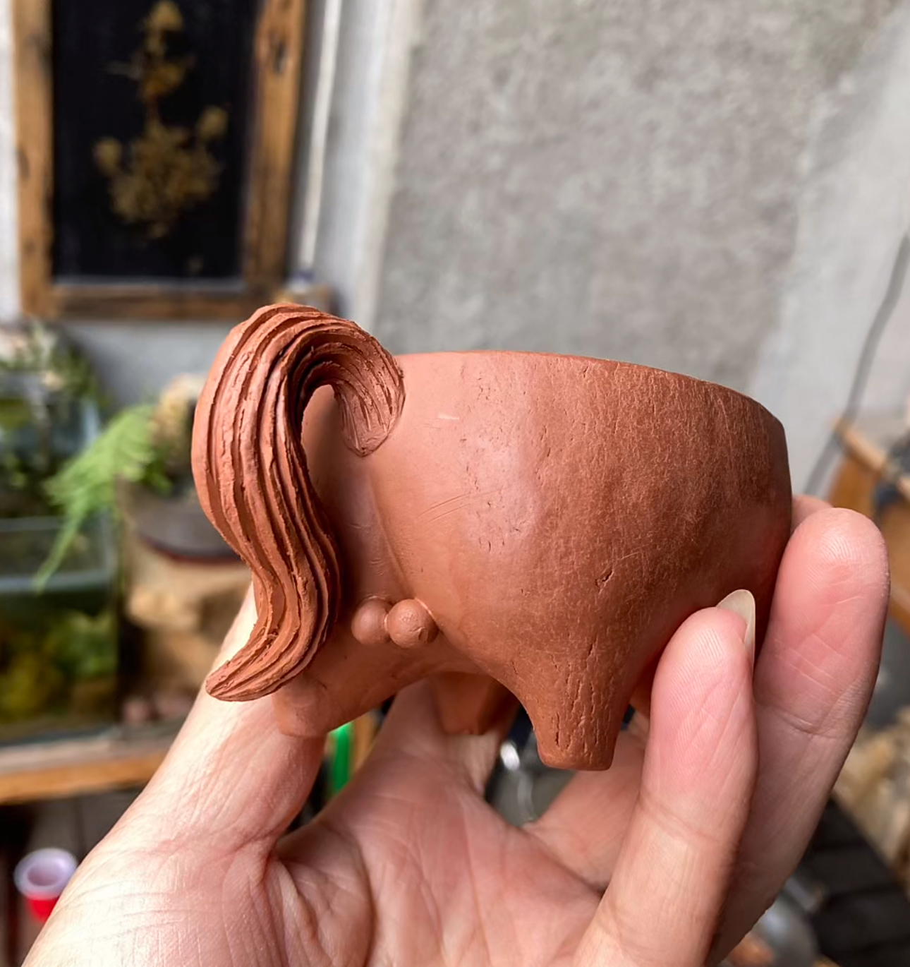 草子泥｜蛋蛋千里马杯