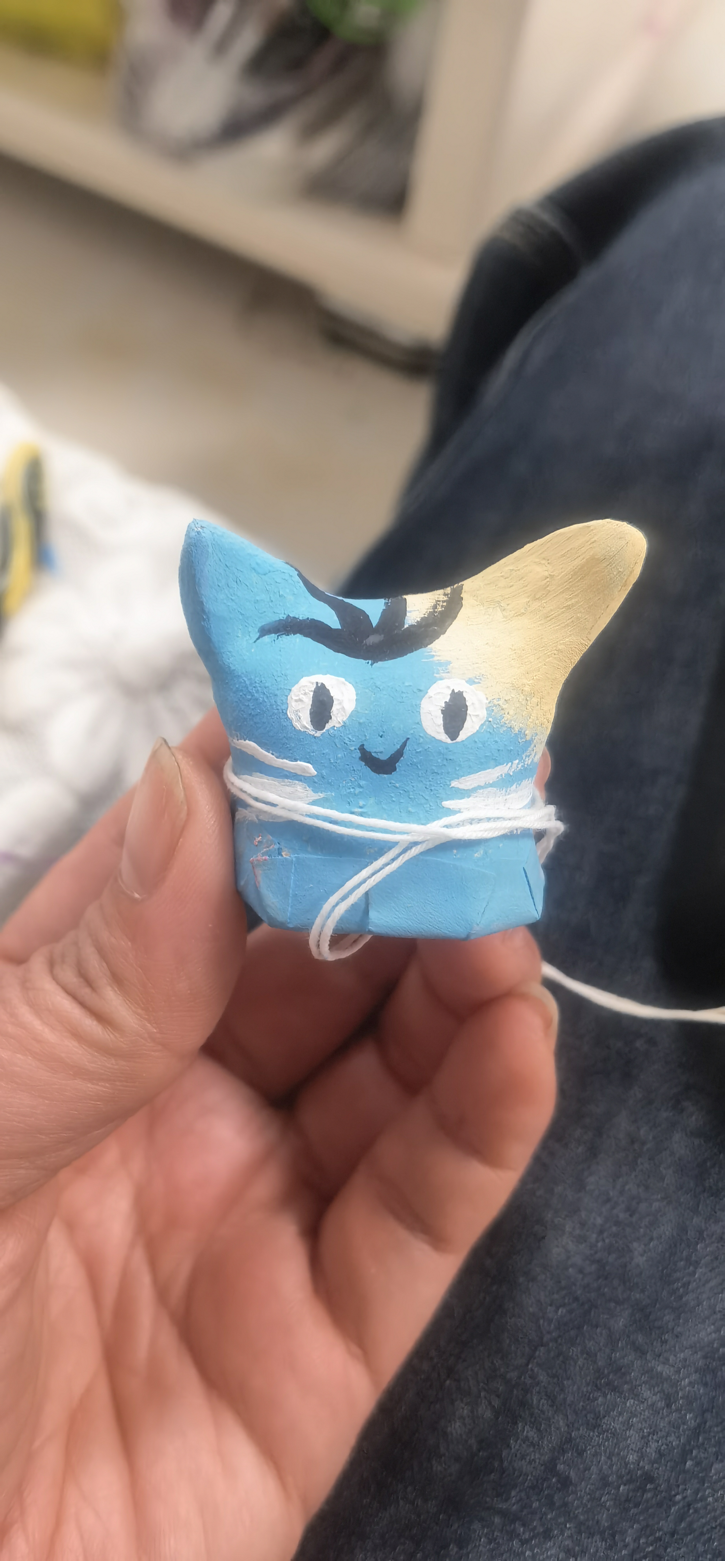 北京传统非遗工艺品：拉猫