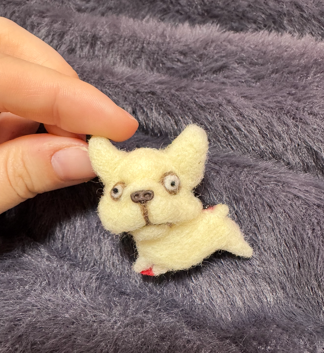 CORGINOSIPPO｜搞怪动物羊毛毡胸针发夹