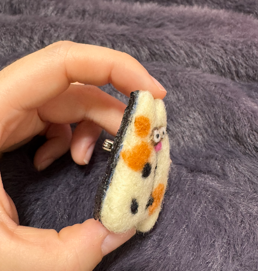 CORGINOSIPPO｜搞怪动物羊毛毡胸针发夹