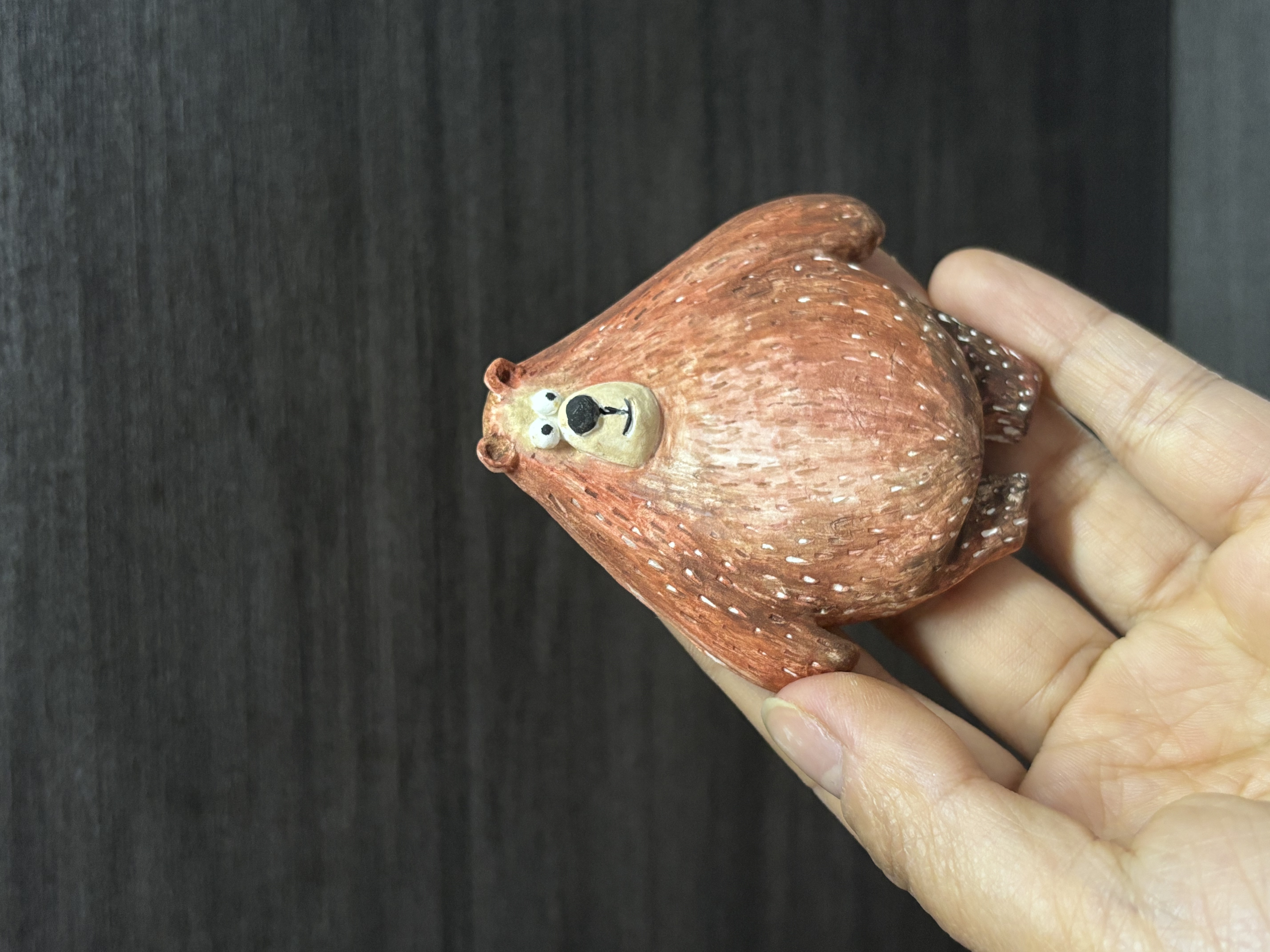栖月童话｜懒懒熊冰箱贴、胸针、摆件