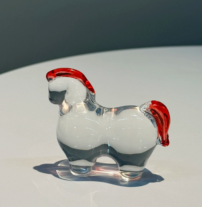 HARES HOME ｜非遗手工琉璃红马