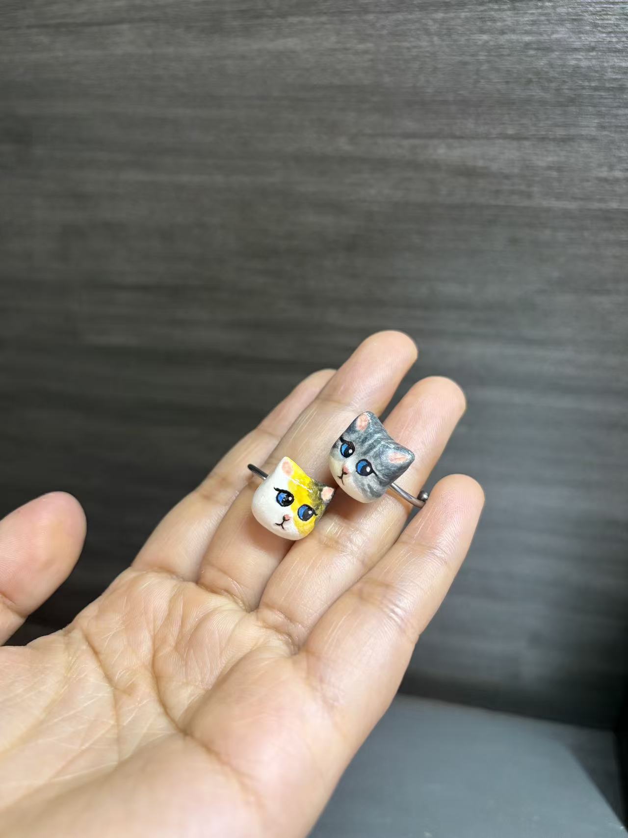 栖月童话｜小猫咪戒指💍
