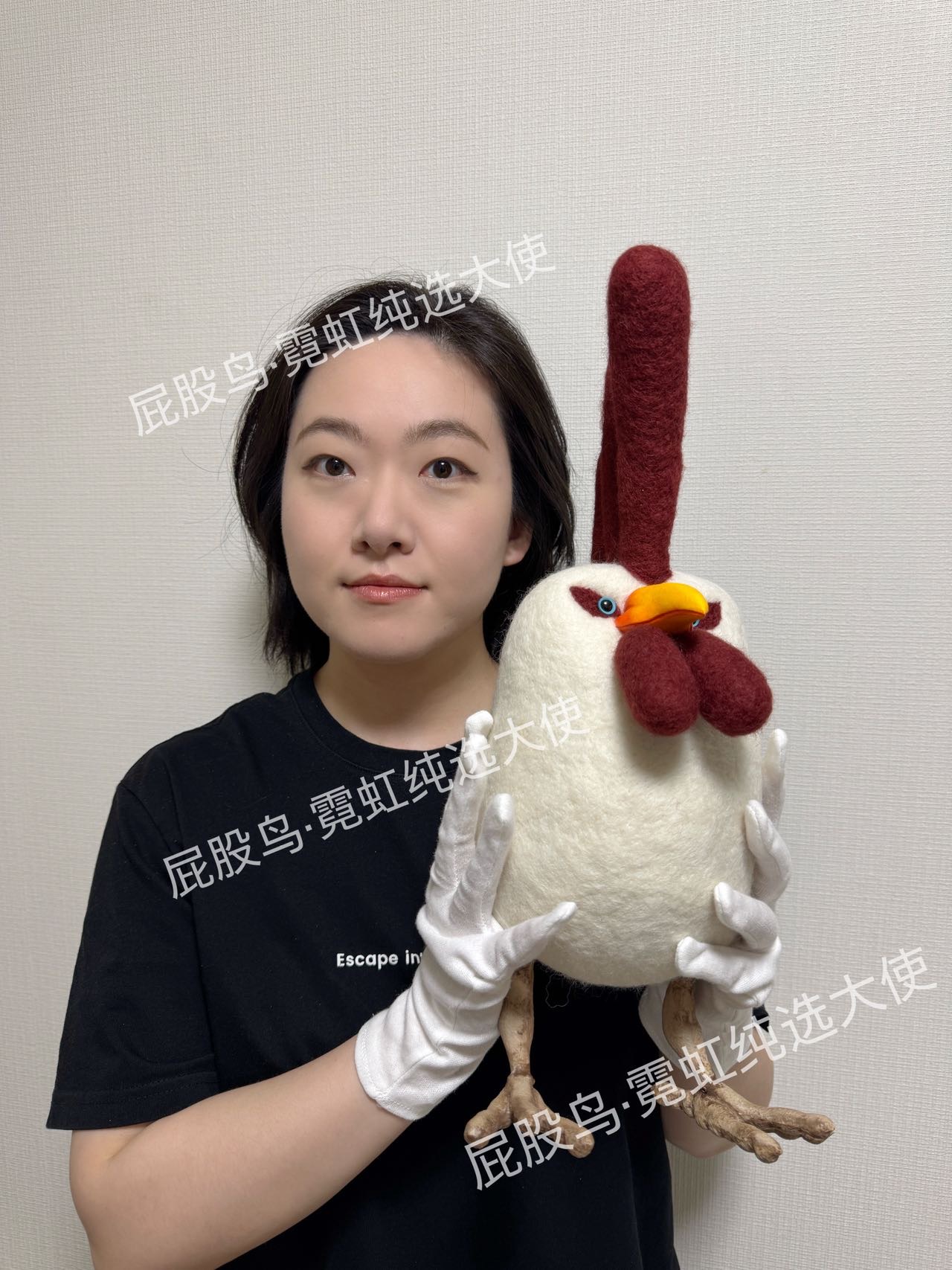 【屁股鸟】大公鸡千呼万唤始出来