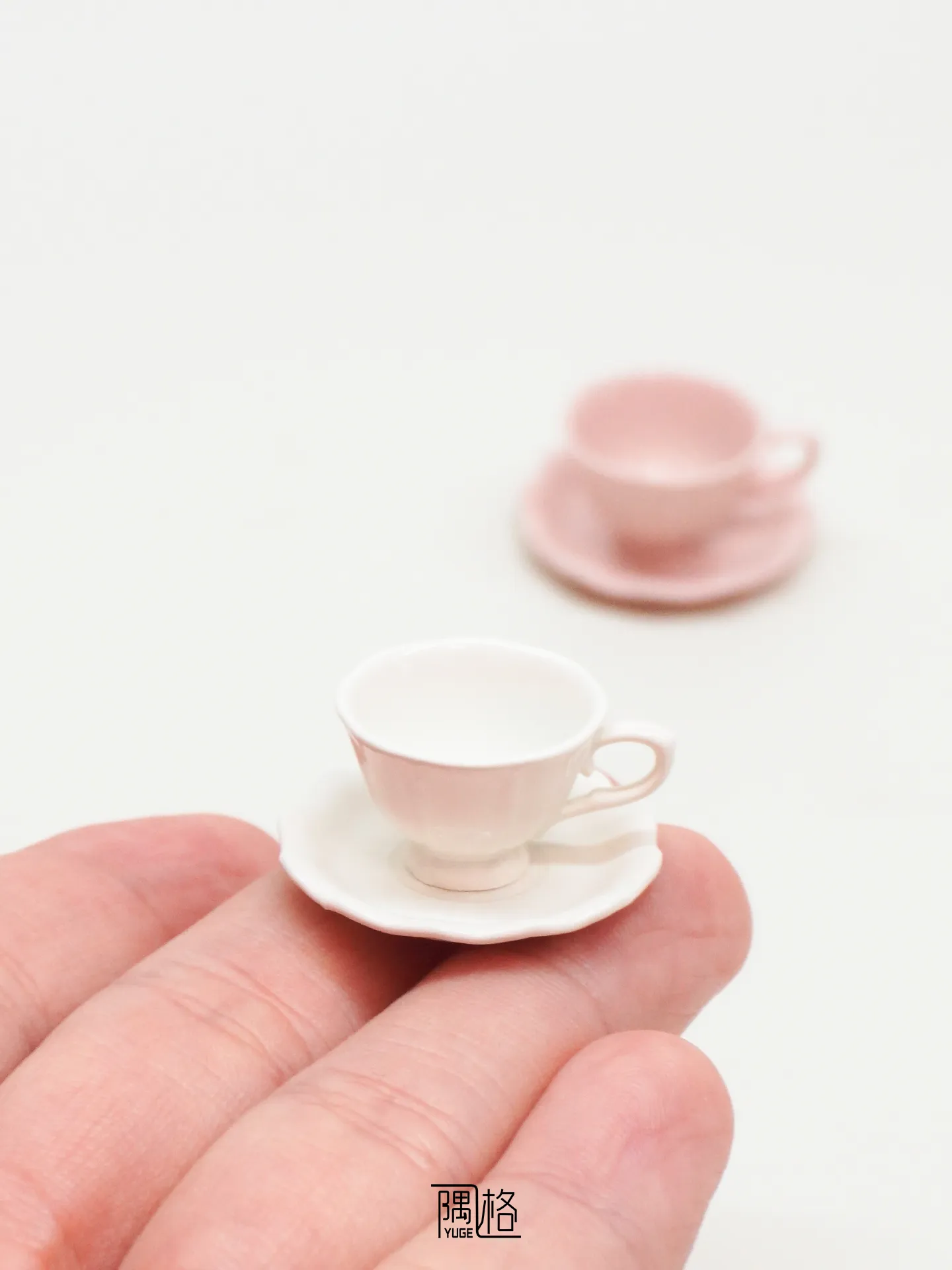 微缩仿真法式茶杯套装