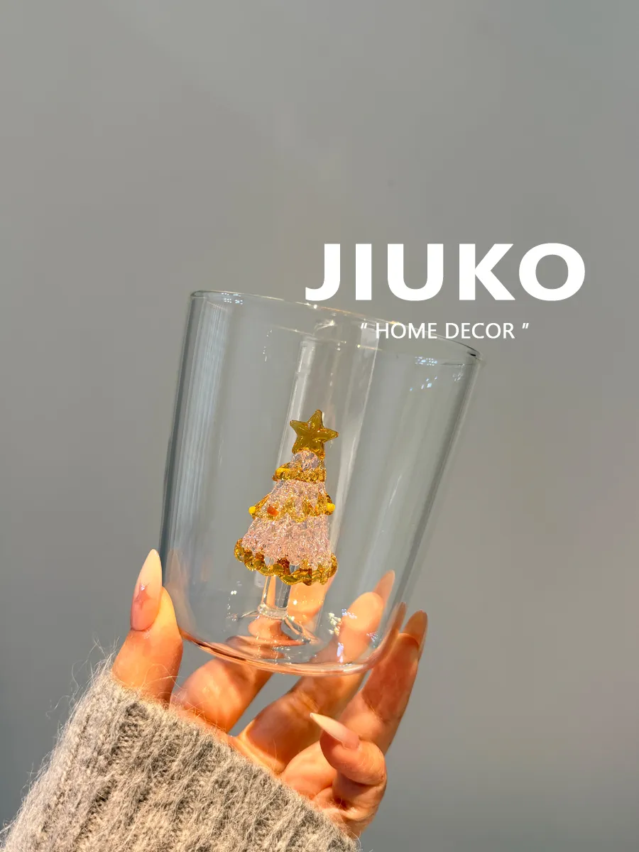 JIUKO HOME ｜一棵圣诞树创意玻璃杯