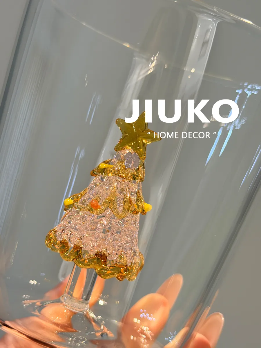 JIUKO HOME ｜一棵圣诞树创意玻璃杯