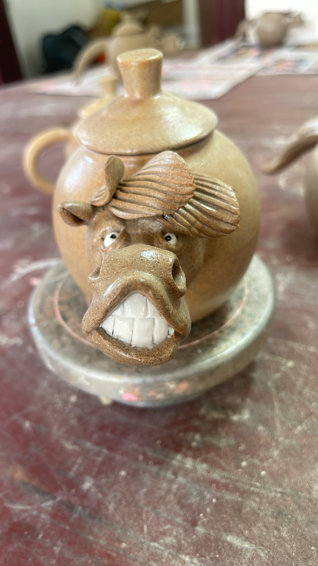 疯狂的驴茶壶：鼻出水