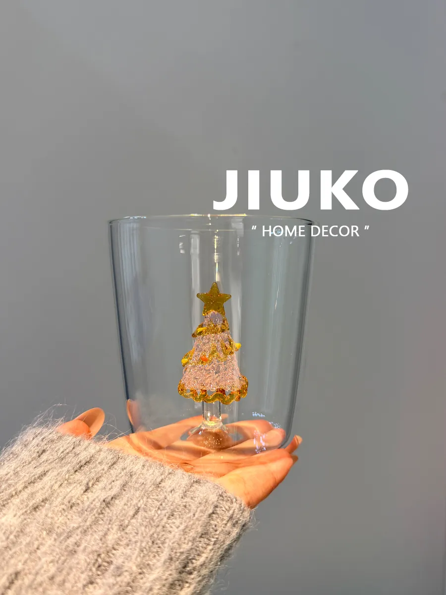 JIUKO HOME ｜一棵圣诞树创意玻璃杯