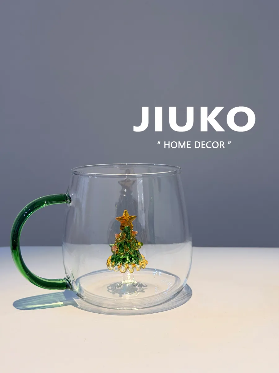 JIUKO HOME ｜一棵圣诞树创意玻璃杯