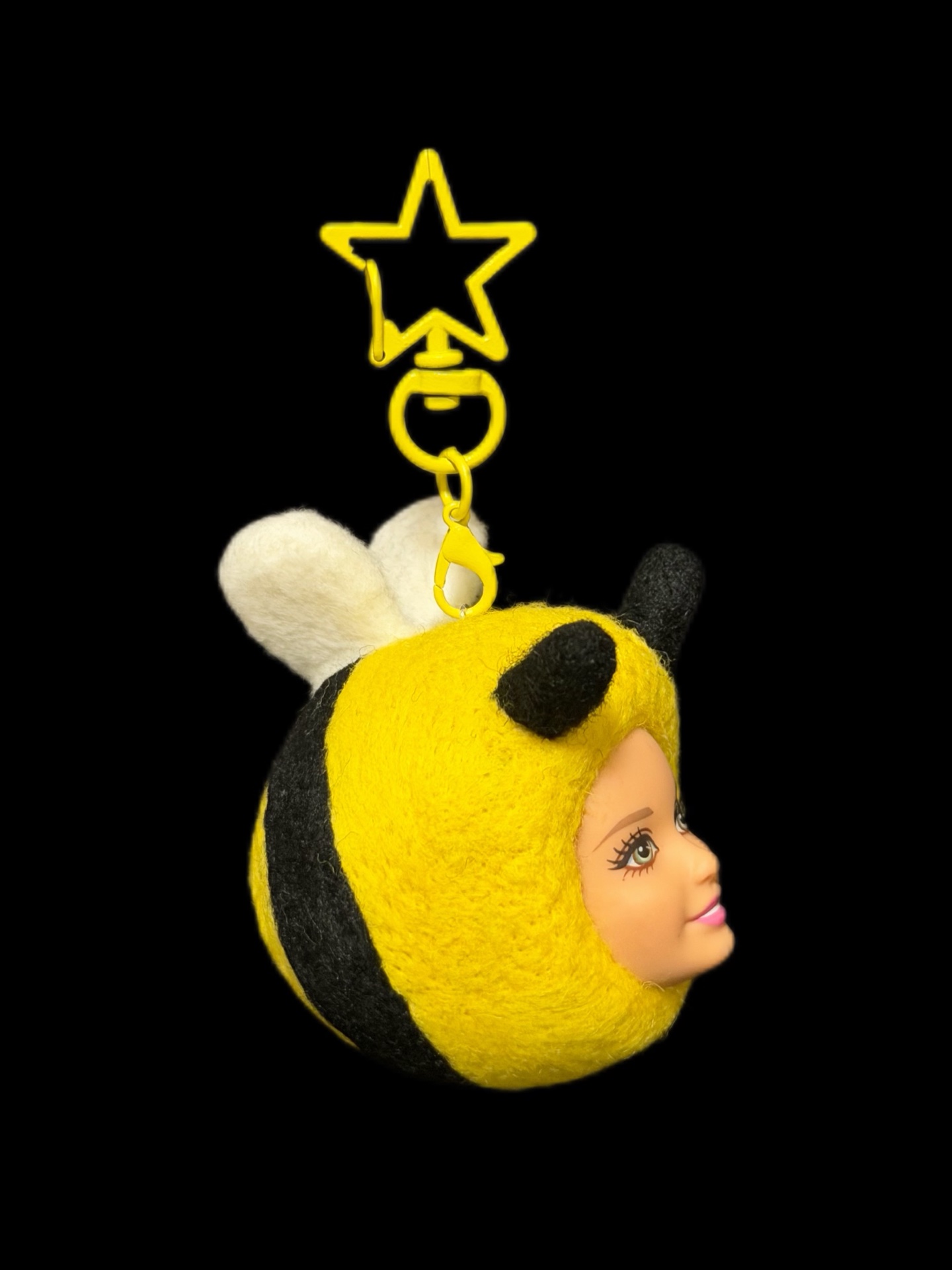 【bee】Barbie芭比恶搞羊毛毡挂件包挂