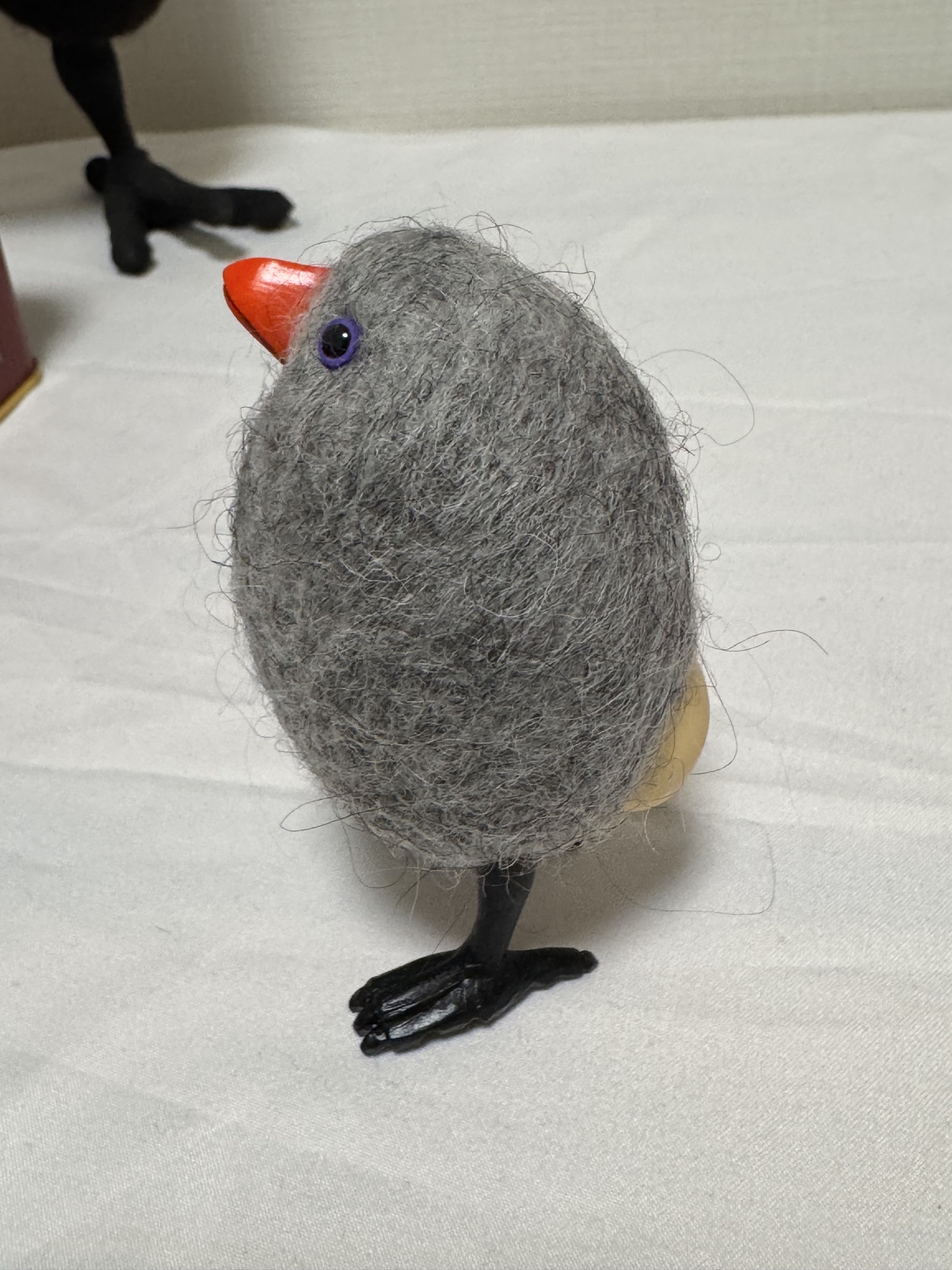 【屁股鸟】经典呆萌小灰（小号）🐦