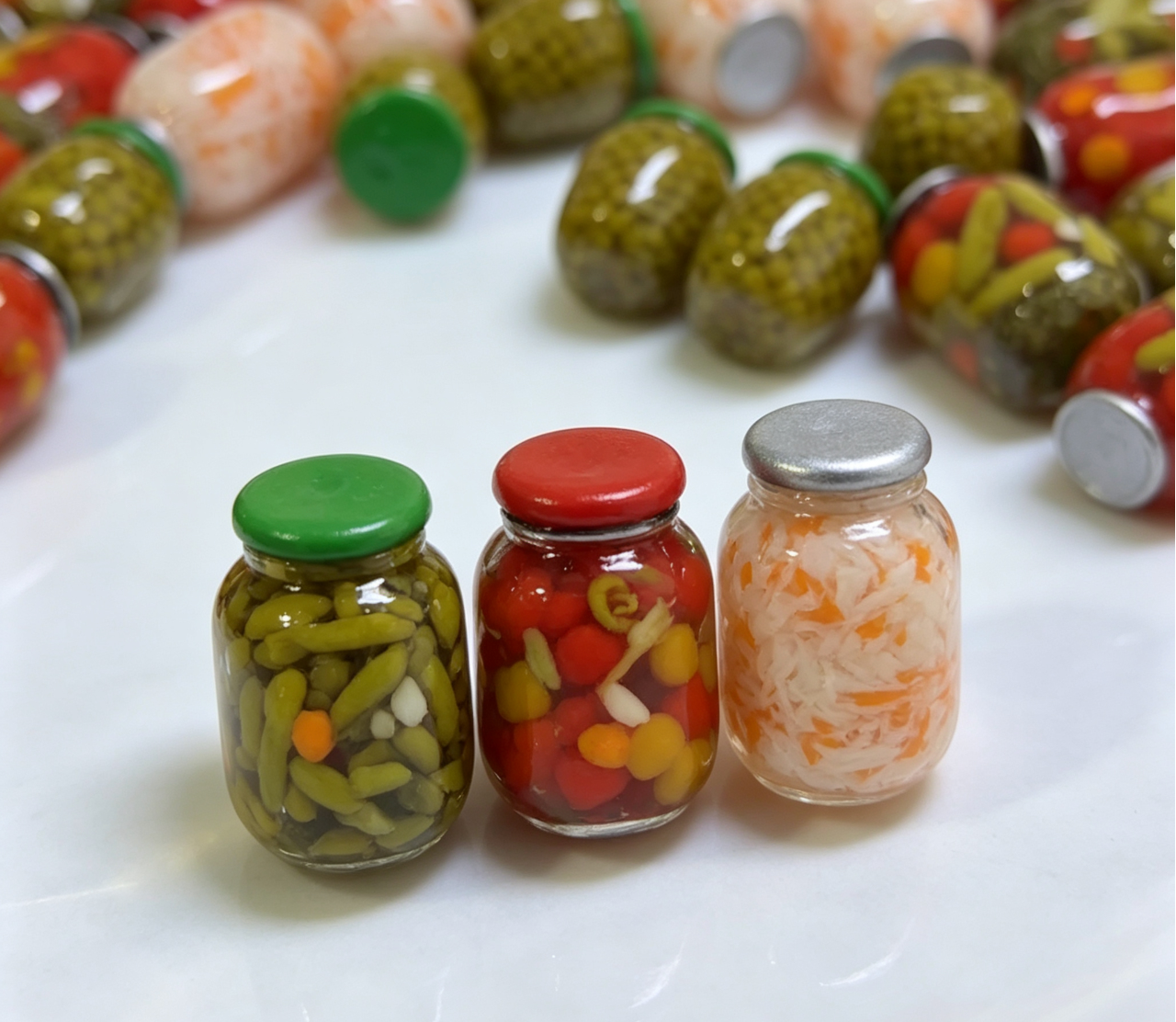 仿真迷你蔬果手作包挂🍅🥒