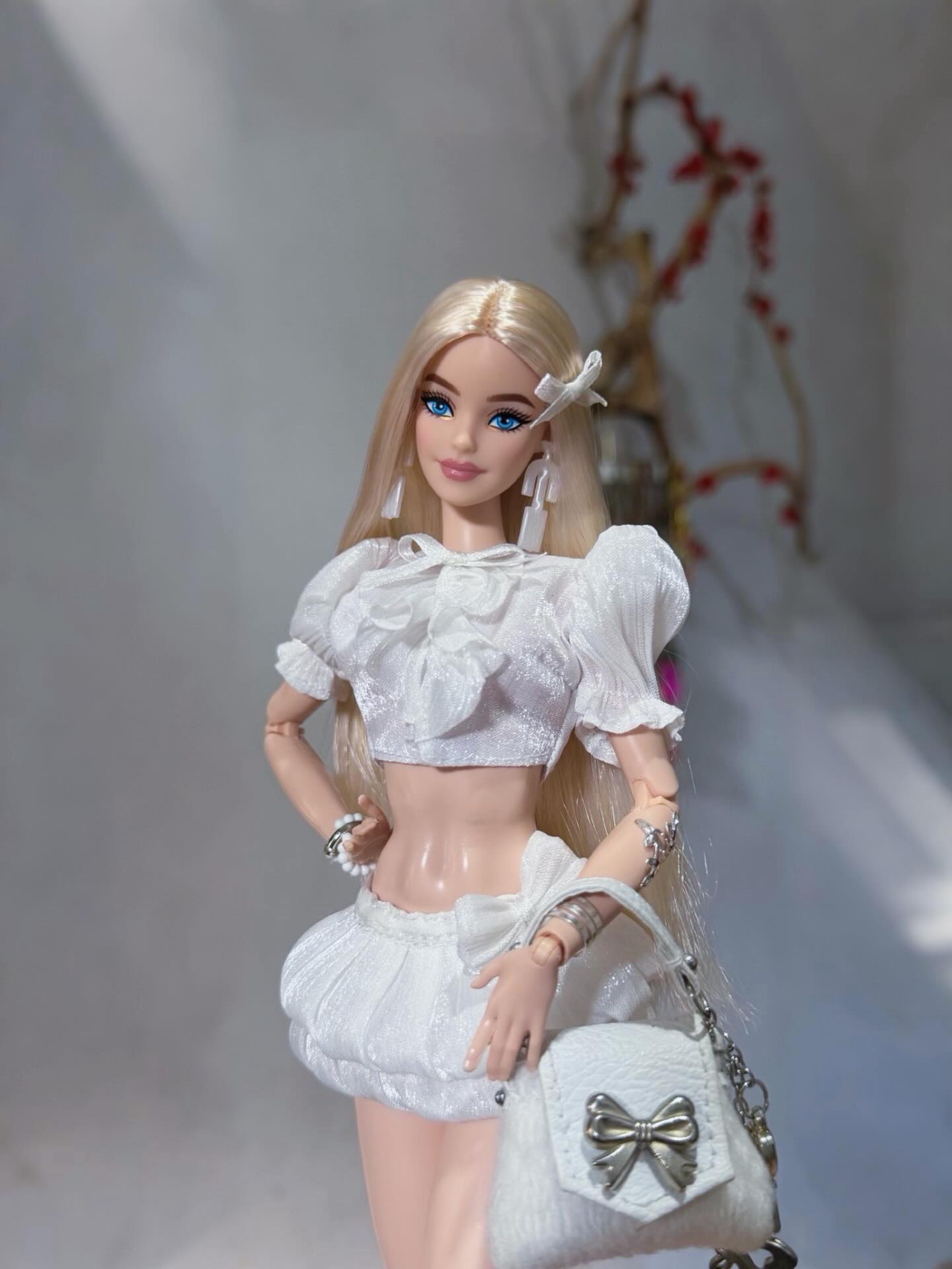 芭比Barbie泡泡短袖balletcore少女裙