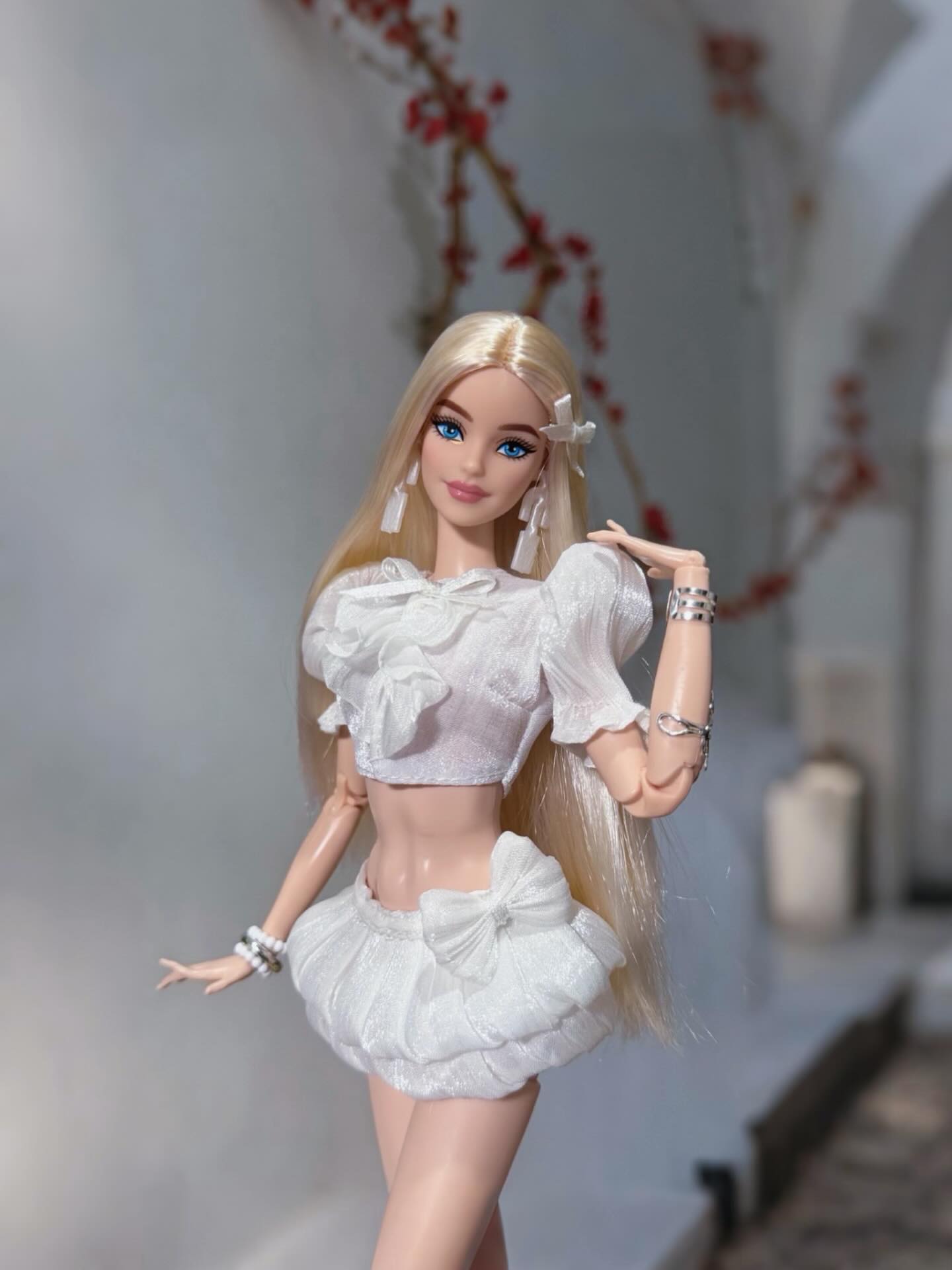芭比Barbie泡泡短袖balletcore少女裙