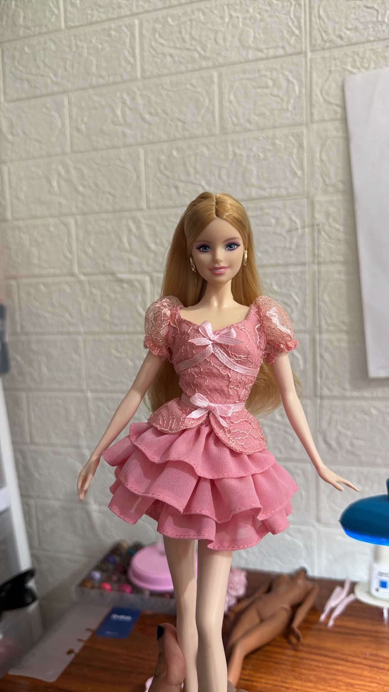 芭比Barbie甜lo短款公主洋装