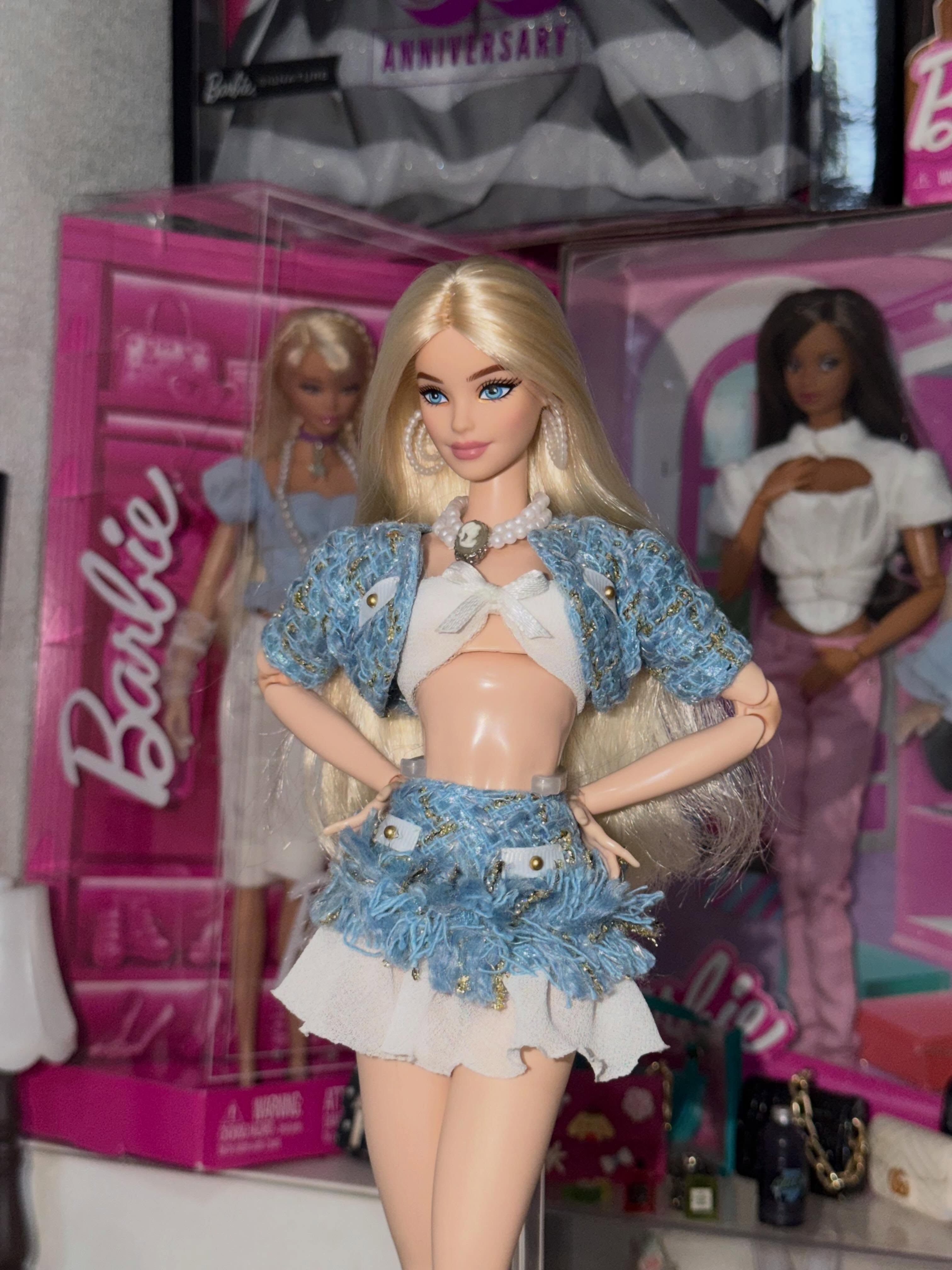 芭比Barbie小香风千禧辣妹混搭